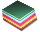 Origami papír barevný 70g/m2 - 15 x 15 cm, 500 archů