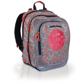 Školní batoh CHI 165 R - Khaki