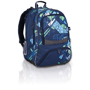 Školní batoh CHI 610 D - Modrý /Topgal/