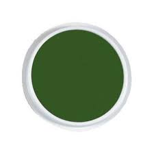 Kruhový polštářek - zelená barva