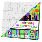 Namaluj si sám puzzle - 2x20 malých dílků