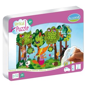 Vertikální puzzle 24 dílků - Slepá bába
