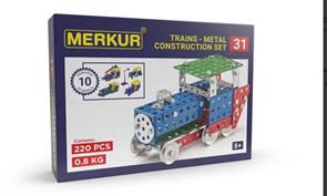 Merkur stavebnice 031 - Železniční modely