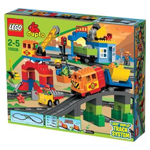 LEGO DUPLO 10508 Vláček Deluxe - DUPLO LEGO Ville