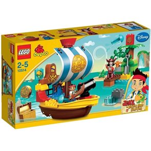 LEGO DUPLO Pirát Jake 10514 Jakeova pirátská bárka