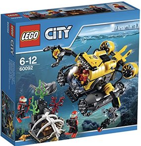 LEGO City 60092 Hlubinná ponorka, novinka 2015