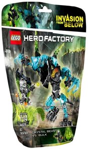 LEGO  Hero Factory 44026 Monstrum CRYSTAL versus BULK