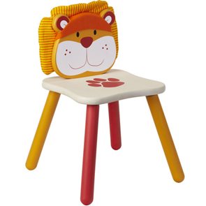 Dětská dřevěná židle Lev