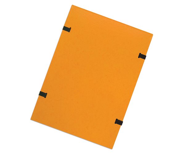 Levně CAESAR OFFICE Spisové desky s tkanicí A4 RainbowLine prešpán - žluté
