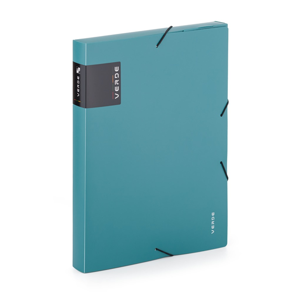 Krabice s gumou A4 PP VERDE - milano