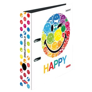 Herlitz Pořadač A4/8 cm lamino - Smiley World Rainbow