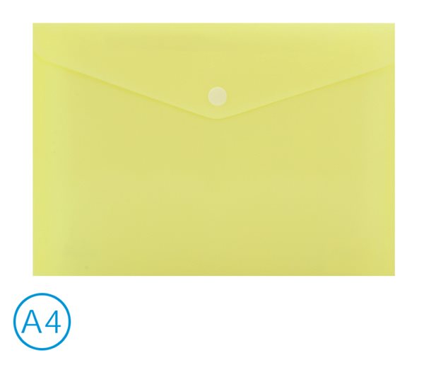 Levně Desky s drukem A4 LUMA pastel - žlutá