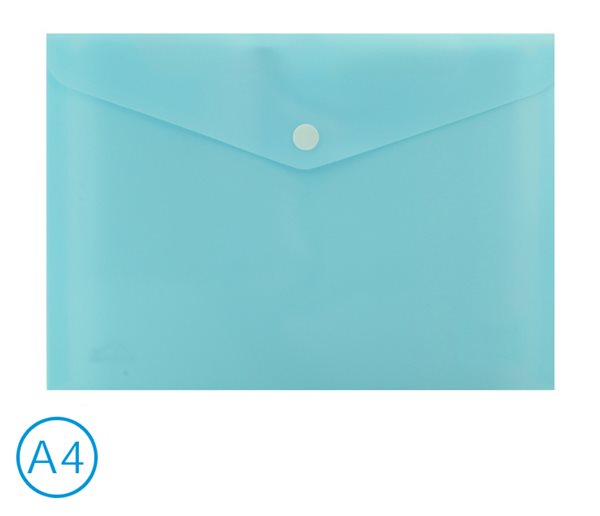 Levně Desky s drukem A4 LUMA pastel - modrá