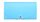 Desky na dokumenty CONCORDE s gumou DL 13 kapes - pastelově modré