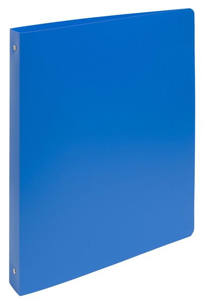 Levně 4-Kroužkový pořadač A4 maxi, 4 cm, PP - modrý, Sleva 17%