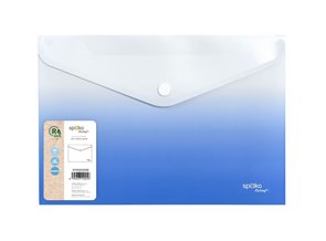 Desky s drukem Spoko ReLeaf A5 PP 1 ks Gradient - modr&#233;