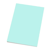 Levně Kreslicí karton barevný A2 125 g - 20 ks - sv.modrá