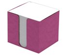 CAESAR OFFICE Špalíček nelepený 8,5 × 8,5 × 8 cm v krabičce - růžová