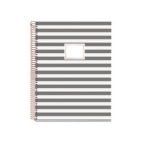 Spirálový blok s rozdělovači, A4, 120 listů, 70 g, linkovaný - Stripes