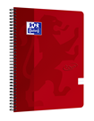 Oxford Nordic Touch Zápisník A4+ 70 listů, linkovaný - červený