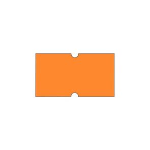 Etikety do etiketovacích kleští COLA-PLY 22 ×12 mm - oranžové