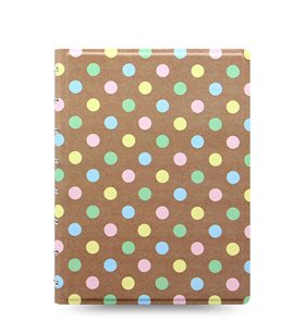 Filofax Notebook Patterns poznámkový blok A5 - Pastel Spots