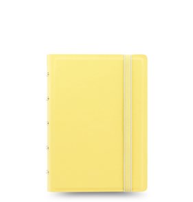 Filofax Notebook Pastel poznámkový blok A6 - pastelově žlutá