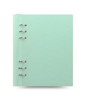 Filofax Clipbook Pastel kroužkový poznámkový blok A5 - pastelově zelená