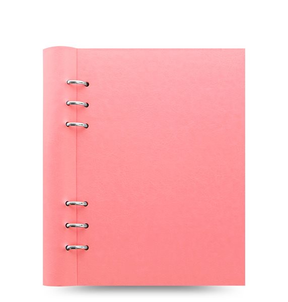Levně Filofax Clipbook Pastel kroužkový poznámkový blok A5 - pastelově růžová