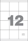 Spoko Samolepicí etikety A4 100 listů - 70 × 67,7 mm