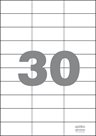Spoko Samolepicí etikety A4 100 listů - 70 × 29,6 mm