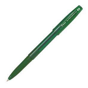 Pilot Super Grip-G Kuličkové pero s víčkem - zelené