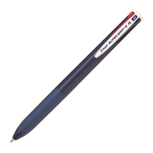 Levně Pilot Super Grip-G4 Kuličkové pero čtyřbarevné, navy modrá
