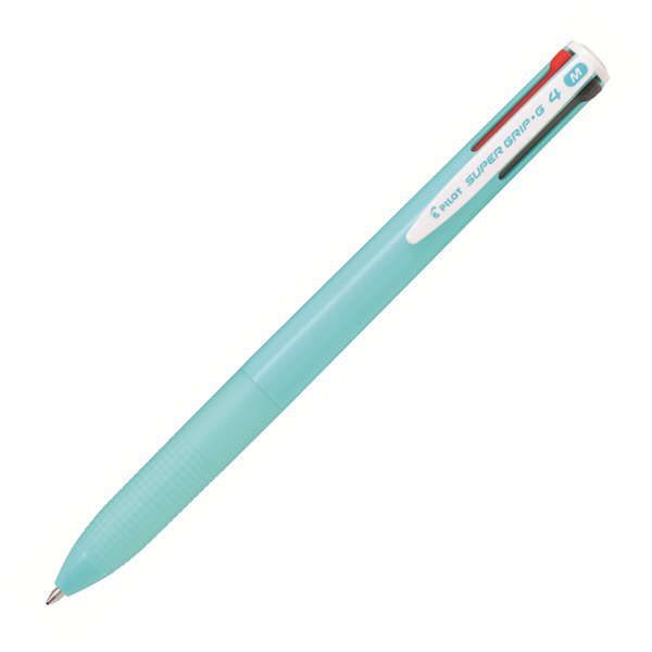 Levně Pilot Super Grip-G4 Kuličkové pero čtyřbarevné, světle modrá