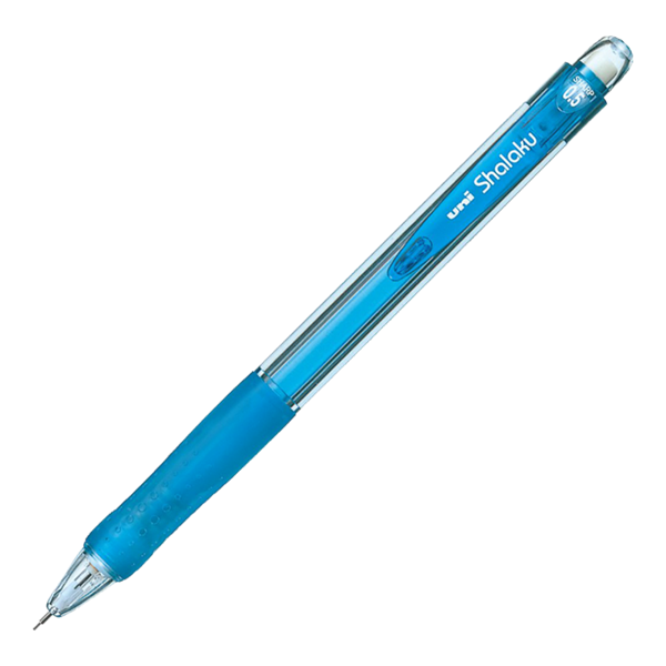 Levně Mikrotužka UNI SHALAKU M5-100 0,5 mm - světla modrá