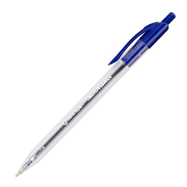 Levně Centropen Kuličkové pero Slideball clicker 2225 0,3 mm - modré