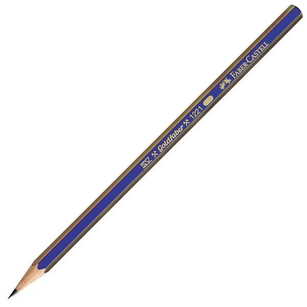 Levně Grafitová tužka Faber-Castell Goldfaber 1221 - 4B