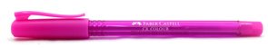 Kuličkové pero Faber-Castell CX Color 1 mm - růžová