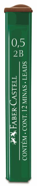 Levně Grafitové tuhy Faber-Castell 0,5 mm 2B