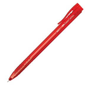 Kuličkové pero Faber-Castell RX 0,7 mm - červená