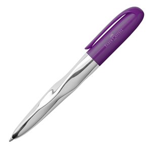 Kuličkové pero Faber-Castell N'ice Pen B - fialová