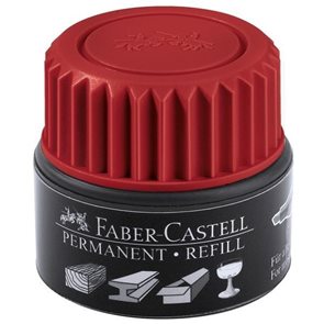 Náhradní náplň do permanentních popisovačů Faber-Castell Grip - červená