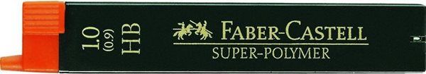 Levně Grafitové tuhy Faber-Castell superpolymer 1 mm HB