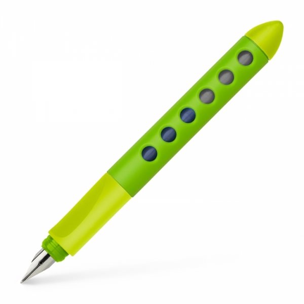 Levně Bombičkové pero Faber-Castell Scribolino pro praváky - sv.zelená