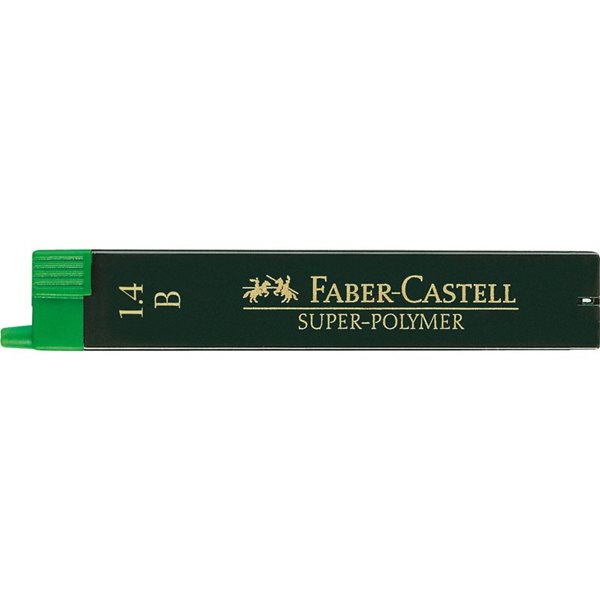 Grafitové tuhy Faber-Castell superpolymer 1,4 mm B