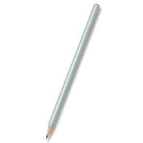 Grafitová tužka Faber-Castell Sparkle perleťová - mátová