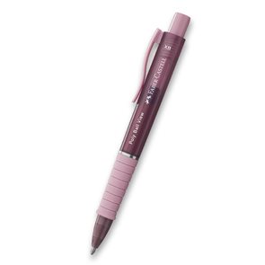 Kuličkov&#233; pero Faber-Castell POLY BALL View XB - růžov&#225;