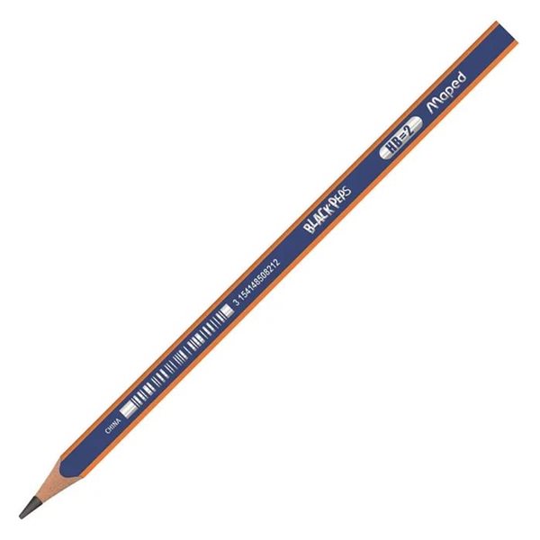 Levně Grafitová tužka MAPED Black´Peps Navy, HB, 1 ks