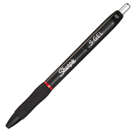 Levně Kuličkové pero Sharpie S-Gel 0,7 mm - červená