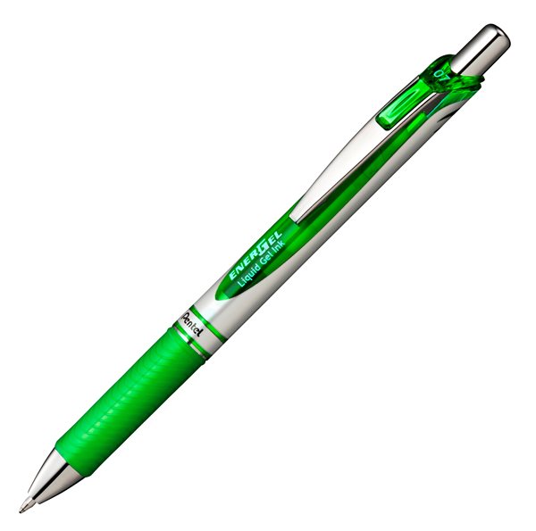 Levně Pentel EnerGel BL77 Gelový roller 0,7 mm - sv.zelený